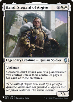 Baird, Steward of Argive [The List]-1