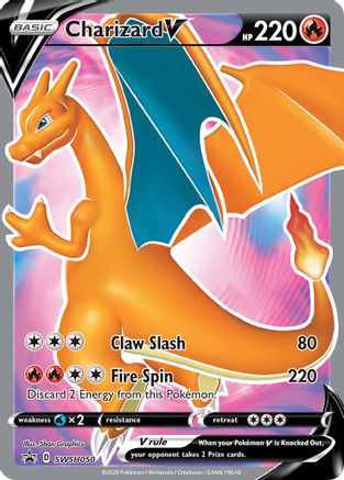 Charizard V (SWSH050) [Sword & Shield: Black Star Promos]-1