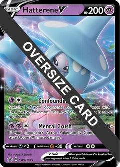 Hatterene V (SWSH055) (Jumbo Card) [Sword & Shield: Black Star Promos]-1