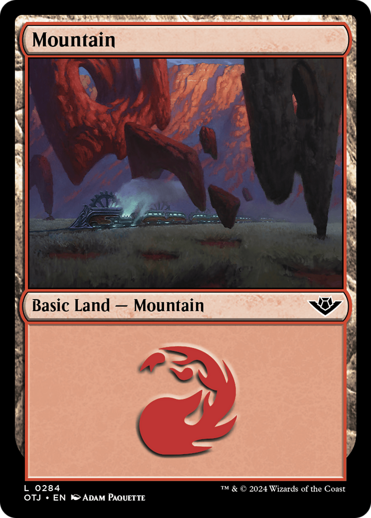 Mountain (0284) [Outlaws of Thunder Junction]-1