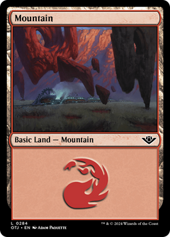 Mountain (0284) [Outlaws of Thunder Junction]-1