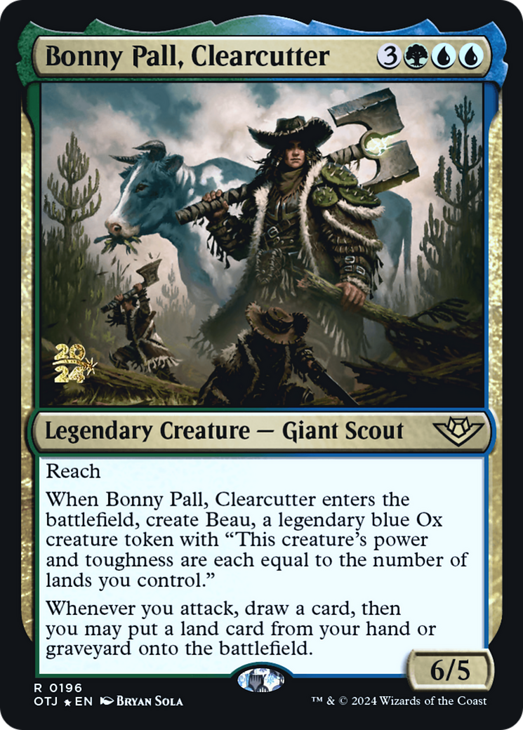 Bonny Pall, Clearcutter [Outlaws of Thunder Junction Prerelease Promos]-1