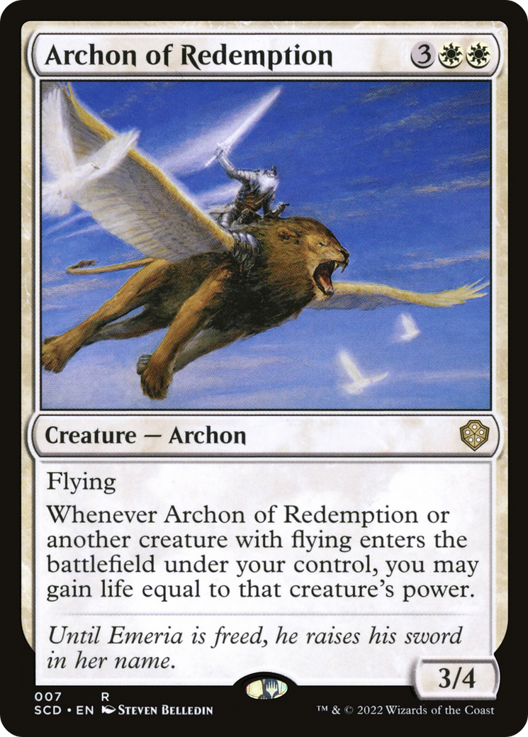 Archon of Redemption [Starter Commander Decks]-1