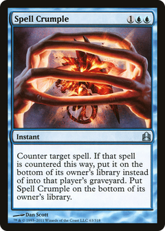 Spell Crumple [Commander 2011]-1