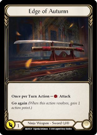 Edge of Autumn [IRA002-P] (Ira Welcome Deck)  1st Edition Normal-1