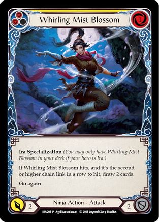Whirling Mist Blossom [IRA003-P] (Ira Welcome Deck)  1st Edition Normal-1