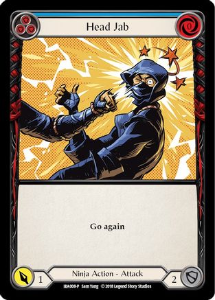 Head Jab [IRA008-P] (Ira Welcome Deck)  1st Edition Normal-1