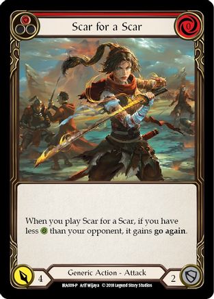Scar for a Scar [IRA009-P] (Ira Welcome Deck)  1st Edition Normal-1