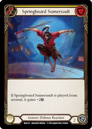Springboard Somersault [IRA012-P] (Ira Welcome Deck)  1st Edition Normal-1