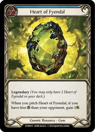 Heart of Fyendal [U-WTR000] (Welcome to Rathe Unlimited)  Unlimited Rainbow Foil-3