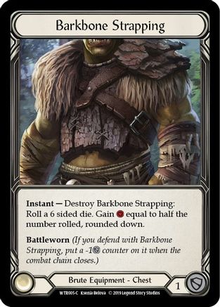 Barkbone Strapping [U-WTR005] (Welcome to Rathe Unlimited)  Unlimited Rainbow Foil-3