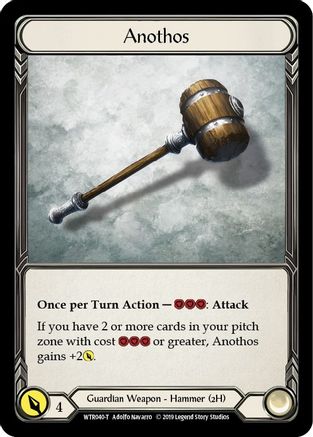 Anothos // Dawnblade (WTR040) - Welcome to Rathe 1st Edition-1