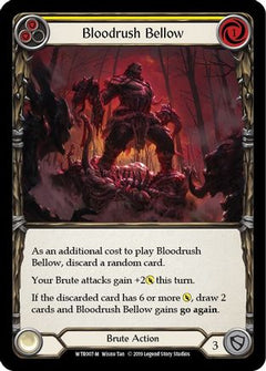 Bloodrush Bellow [U-WTR007] (Welcome to Rathe Unlimited)  Unlimited Rainbow Foil-3