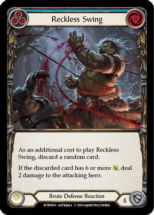 Reckless Swing [U-WTR008] (Welcome to Rathe Unlimited)  Unlimited Rainbow Foil-3