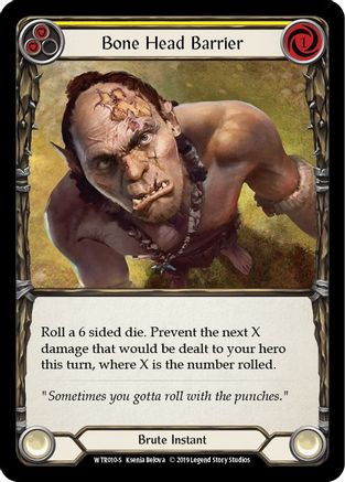Bone Head Barrier [U-WTR010] (Welcome to Rathe Unlimited)  Unlimited Rainbow Foil-3