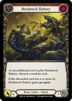 Breakneck Battery (Red) [WTR011-R] (Welcome to Rathe)  Alpha Print Rainbow Foil-1