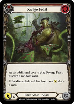 Savage Feast (Red) [WTR014-R] (Welcome to Rathe)  Alpha Print Normal-1