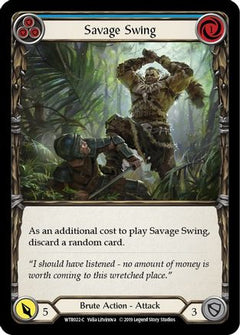 Savage Swing (Blue) [U-WTR022] (Welcome to Rathe Unlimited)  Unlimited Normal-3