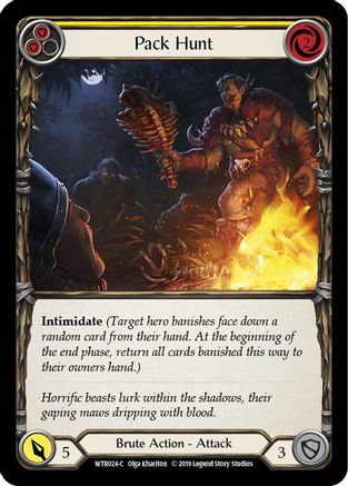 Pack Hunt (Yellow) [U-WTR024] (Welcome to Rathe Unlimited)  Unlimited Normal-3