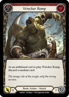 Wrecker Romp (Red) [WTR029-C] (Welcome to Rathe)  Alpha Print Rainbow Foil-1