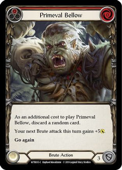 Primeval Bellow (Red) [WTR035-C] (Welcome to Rathe)  Alpha Print Normal-1