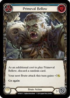 Primeval Bellow (Blue) [WTR037-C] (Welcome to Rathe)  Alpha Print Rainbow Foil-1