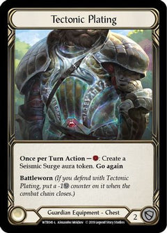 Tectonic Plating [WTR041-L] (Welcome to Rathe)  Alpha Print Cold Foil-1