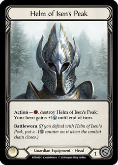 Helm of Isen's Peak [U-WTR042] (Welcome to Rathe Unlimited)  Unlimited Rainbow Foil-3