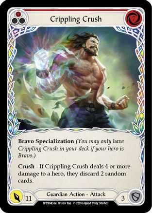 Crippling Crush [U-WTR043] (Welcome to Rathe Unlimited)  Unlimited Rainbow Foil-3