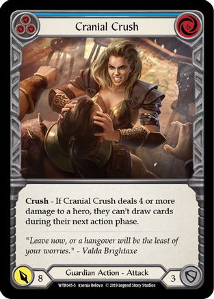 Cranial Crush [WTR045-S] (Welcome to Rathe)  Alpha Print Rainbow Foil-1
