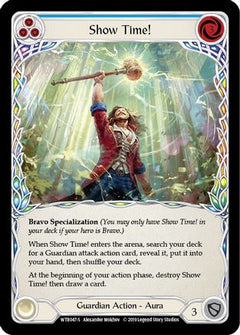 Show Time! [WTR047-S] (Welcome to Rathe)  Alpha Print Rainbow Foil-1