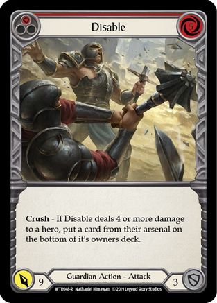 Disable (Red) [U-WTR048] (Welcome to Rathe Unlimited)  Unlimited Normal-3
