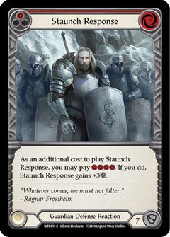 Staunch Response (Red) [WTR051-R] (Welcome to Rathe)  Alpha Print Rainbow Foil-1