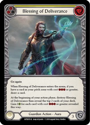 Blessing of Deliverance (Yellow) [U-WTR055] (Welcome to Rathe Unlimited)  Unlimited Normal-3