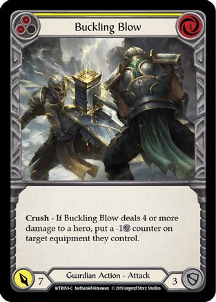 Buckling Blow (Yellow) [WTR058-C] (Welcome to Rathe)  Alpha Print Normal-1