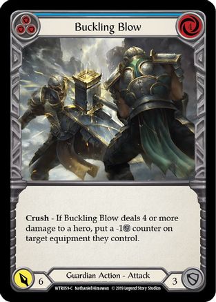 Buckling Blow (Blue) [WTR059-C] (Welcome to Rathe)  Alpha Print Normal-1
