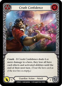 Crush Confidence (Blue) [WTR065-C] (Welcome to Rathe)  Alpha Print Rainbow Foil-1