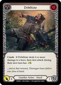 Debilitate (Red) [U-WTR066] (Welcome to Rathe Unlimited)  Unlimited Normal-3