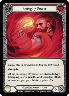Emerging Power (Red) [U-WTR069] (Welcome to Rathe Unlimited)  Unlimited Rainbow Foil-3