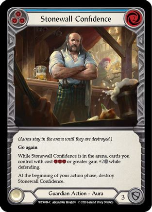 Stonewall Confidence (Blue) [WTR074-C] (Welcome to Rathe)  Alpha Print Normal-1