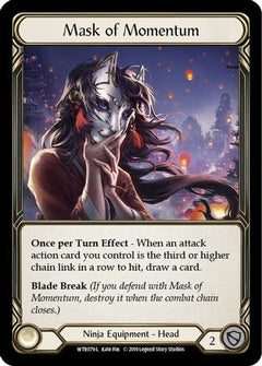 Mask of Momentum [U-WTR079] (Welcome to Rathe Unlimited)  Unlimited Rainbow Foil-3