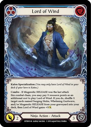 Lord of Wind [WTR081-M] (Welcome to Rathe)  Alpha Print Normal-1