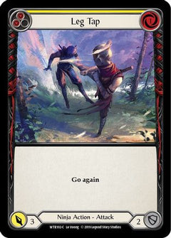 Leg Tap (Yellow) [U-WTR102] (Welcome to Rathe Unlimited)  Unlimited Rainbow Foil-3