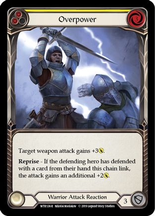 Overpower (Yellow) [U-WTR124] (Welcome to Rathe Unlimited)  Unlimited Normal-3