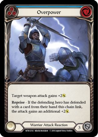 Overpower (Blue) [U-WTR125] (Welcome to Rathe Unlimited)  Unlimited Normal-3