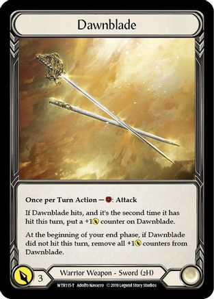 Dawnblade // Seismic Surge [WTR115 // WTR075] (Welcome to Rathe Unlimited)-3