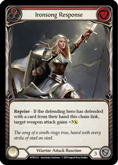 Ironsong Response (Red) [U-WTR132] (Welcome to Rathe Unlimited)  Unlimited Rainbow Foil-3