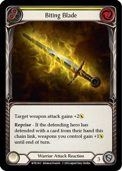 Biting Blade (Yellow) [U-WTR136] (Welcome to Rathe Unlimited)  Unlimited Normal-3