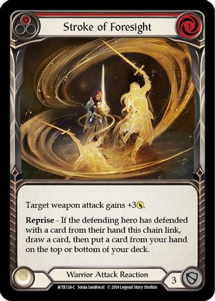 Stroke of Foresight (Red) [WTR138-C] (Welcome to Rathe)  Alpha Print Normal-1