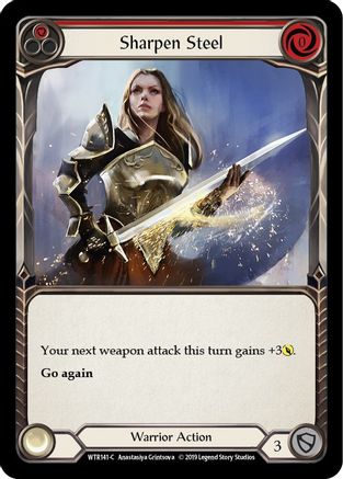 Sharpen Steel (Red) [WTR141-C] (Welcome to Rathe)  Alpha Print Normal-1